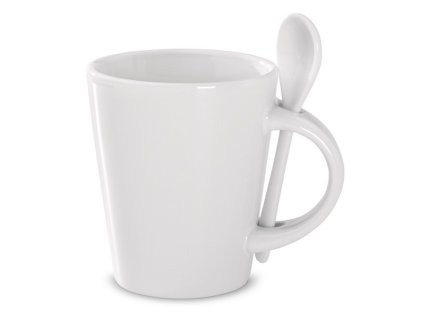 Keramický hrnček pre sublimáciu (340 ml) , white (Farba white)