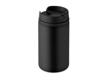 Nerezový termopohár 250 ml , Black (Farba Black)
