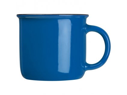 Keramický retro hrnček 350 ml , Blue (Farba Blue)