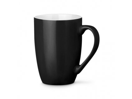 Keramický hrnček (370 ml) , Black (Farba Black)