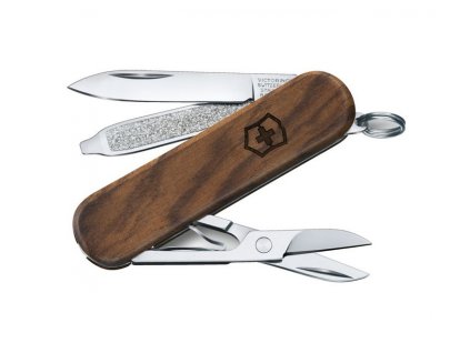 CLASSIC SD WOOD, vreckový nôž (5 funkcií) , wood (Farba wood)