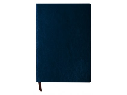 PU blok A5, 100 linkovaných listov , dark blue (Farba dark blue)