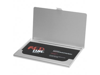 Hliníkový vizitkár , matt silver