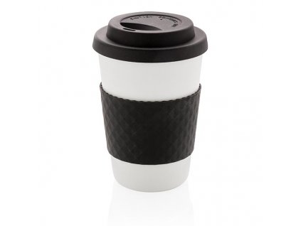 Plastový pohár s úchopom (270 ml) , Black (Farba Black)