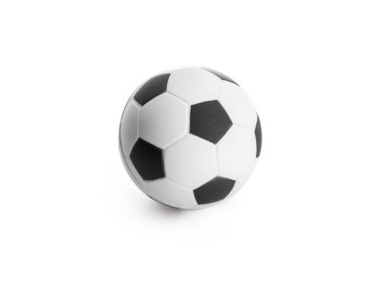 Antistresová futbalová loptička , Black (Farba Black)