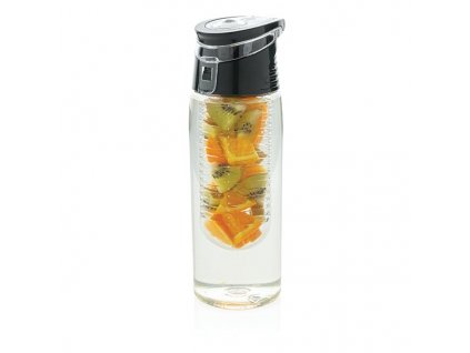 Fľaša s infuzérom (700 ml) , transparent (Farba transparent)
