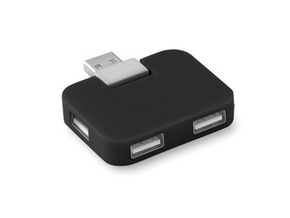 USB rozbočovač , Black (Farba white)