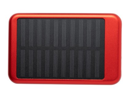 Power banka, 4000 mAh , red/black (Farba red/black)