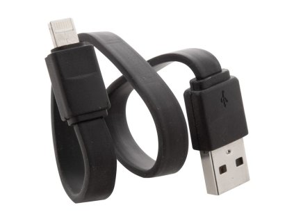 USB nabíjací kábel , Black (Farba Black)