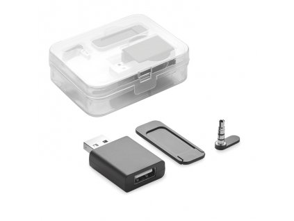 Blokátor webovej kamery a audia , Black (Farba Black)