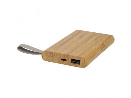 Bambusová PowerBanka 5 000 mAh , wood (Farba wood)
