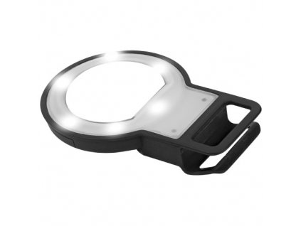 Selfie zrkadielko s LED , Black