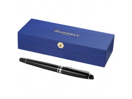 Plniace pero Expert , solid black,Chrome