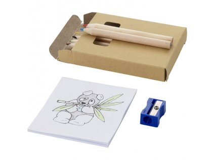 8 dielna sada pasteliek , natural (Farba natural)