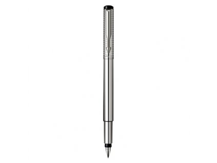Vector, Shiny Stainless Steel Chiselled , fountain-pen
