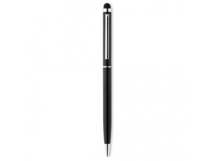 Glôčkové pero a stylus (modrá náplň) , Black