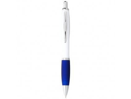 Guľôčkové pero (modrá náplň) , White,Royal blue (Farba White,Royal blue)