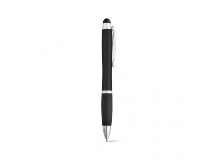 Glôčkové pero a stylus so svetlom (modrá náplň) , Black