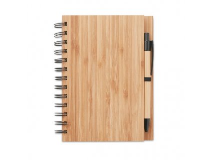Zápisník s perom , wood (Farba wood)