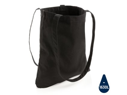 Taška Impact z recyklovanej bavlny AWARE™ (330 g/m2) , Black (Farba Black)