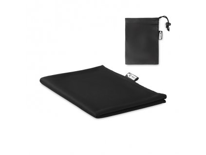 RPET uterák v puzdre , Black (Farba Black)