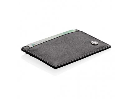 Obal na karty s RFID ochranou , Black (Farba Black)