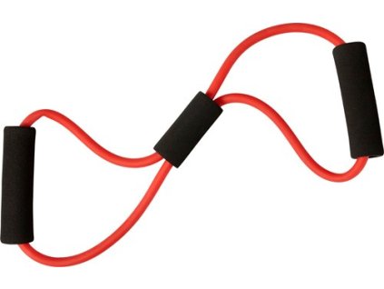 Elastická guma na cvičenie , Red (Farba Red)