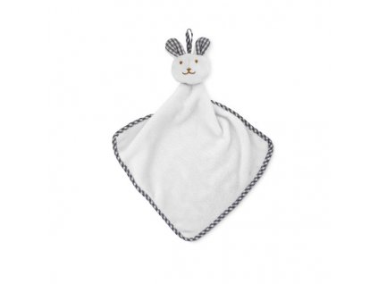 Detský uterák so zajačikom , white (Farba white)