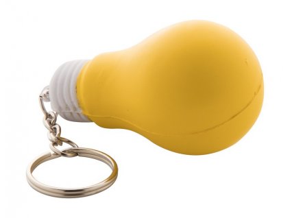 Antistresový prívesok, žiarovka , Yellow (Farba Yellow)