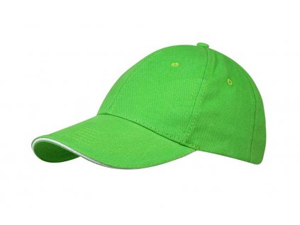 6-panelová šiltovka REBEL , light green (Farba light green)