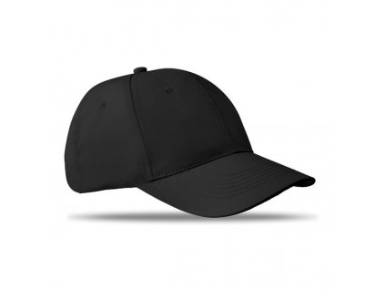 6-panelová šiltovka BASIE , Black (Farba Black)