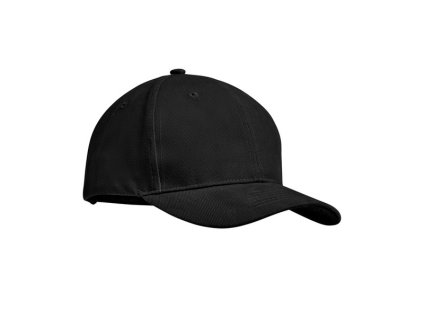 6-panelová šiltovka TEKAPO , Black (Farba Black)