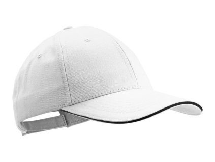 Šiltovka, 6 panel , white (Farba white)
