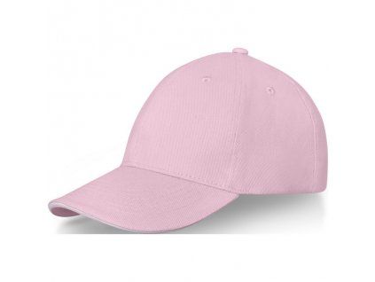 6 panelová sandwich šiltovka , light pink (Farba Navy)