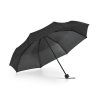 Skladací dáždnik v puzdre, 3-dielny, priemer 96 cm , Black