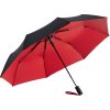 Automatický skladací dáždnik , black/red