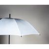 Manuálny reflexný dáždnik VISIBRELLA (103 cm) , Dull silver (Farba Dull silver)