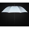 Manuálny reflexný dáždnik VISIBRELLA (103 cm) , Dull silver (Farba Dull silver)