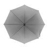 Manuálny reflexný dáždnik VISIBRELLA (103 cm) , Dull silver (Farba Dull silver)