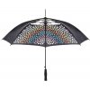 Automatický dáždnik s meniacou sa farbou, priemer 105 cm , Black