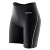 Ladies` Bodyfit Base Layer Shorts , Black, XS/S (Farba Black, Velkost XS/S)