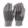 Pattern Thinsulate Glove , navy/grey, S/M (Farba navy/grey, Velkost S/M)