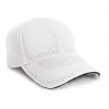 Result•SPORT FOAM-MESH CAP WITH SANDWICH PEAK , WHI/BLK, ONE SIZE