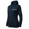 Mikina dámska vyúžená s kapucou 414 s LOGOM