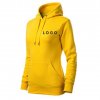 Mikina dámska vyúžená s kapucou 414 s LOGOM