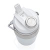 Nerezová termo fľaša s duálnym uzáverom 500ml , white (Farba white)