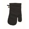 Kuchynská rukavice z bavlny , Black (Farba Grey)