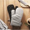 Kuchynská rukavice z bavlny , Black (Farba Grey)
