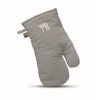 Kuchynská rukavice z bavlny , Black (Farba Grey)