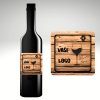 Víno s vlastnou etiketou s LOGOM